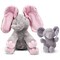 Stuffed Elephant Set- Kaia Interactive Musical Peek-A-Boo Elephant Stuffed Animal Toy And Soft Plush Baby Elephant Gift